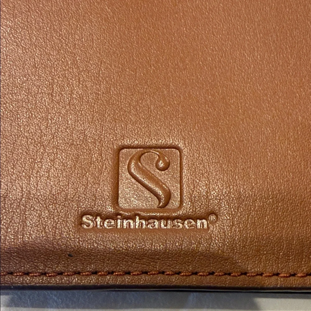 Steinhausen Brown Leather Money Clip wallet